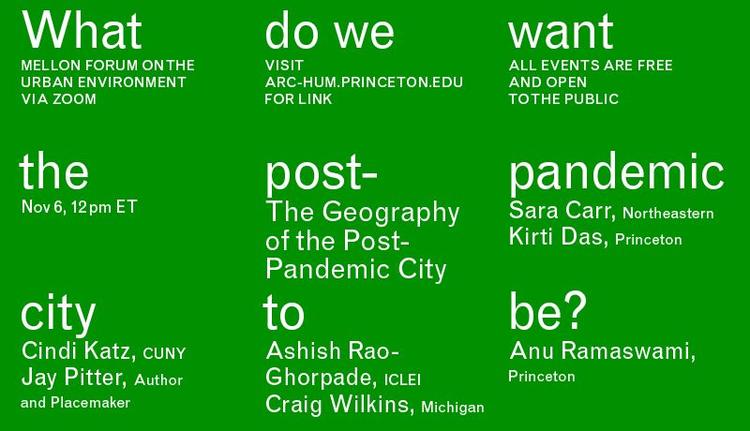 Graphic: What do we want the post-pandemic city to be?